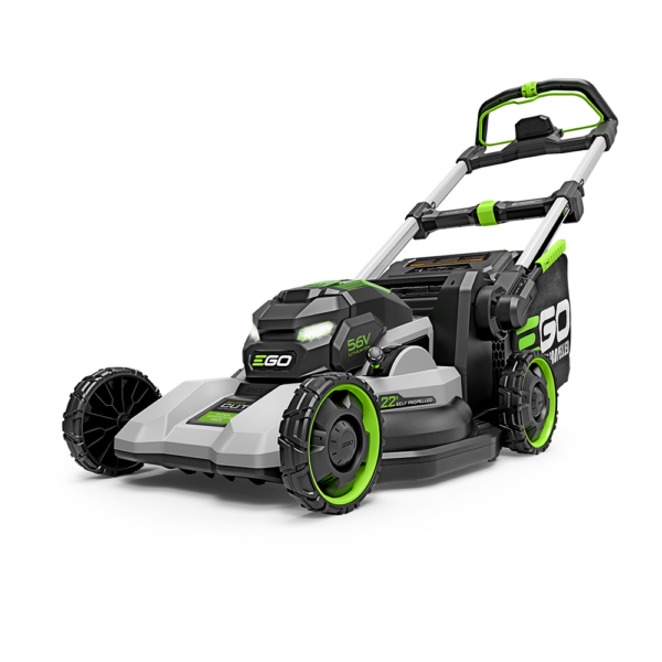 Mower 22" Super Composite Deck Select Cut System with Peak Power Kit (Two 6Ah Batteries)