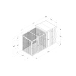 Large Dog Kennel & Run - Image 4