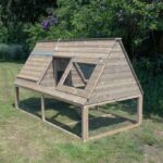 Large Raised Chicken Coop