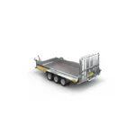 General Plant Trailer 3.6 × 1.8m 3500kg – Yellow (Heavy Duty Tail Panel)
