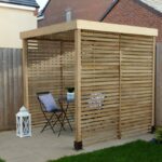 Modular Garden Pergola with 3 Side Panel Pack
