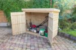Pressure Treated Pent Large Outdoor Store
