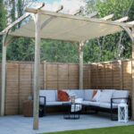 Ultima 3.6 x 3.6m Garden Pergola with Canopy