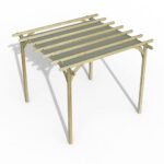 Ultima 3.6 x 3.6m Garden Pergola with Canopy - Image 2